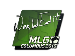 Samolepka (WorldEdit MLG Columbus 2016)