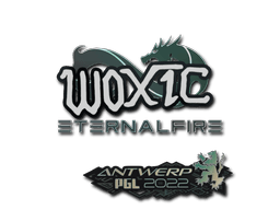 Klistermærke (woxic Antwerp 2022)