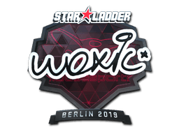 Klistermærke (woxic folie Berlin 2019)