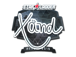 Klistermærke (xand folie Berlin 2019)