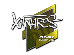 Samolepka (XANTARES Boston 2018)