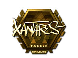 Samolepka (XANTARES zlatá London 2018)