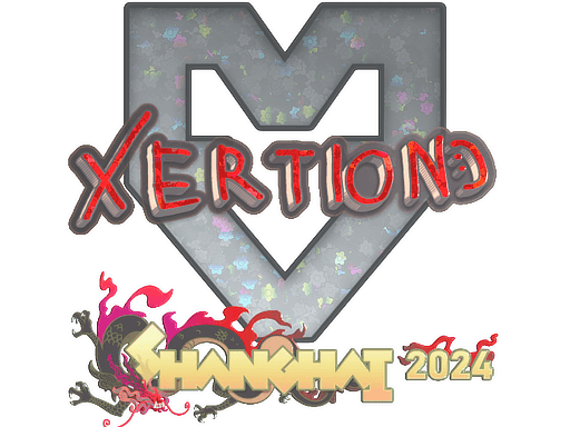 Klistermærke (xertioN glitter Shanghai 2024)