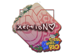 Samolepka (xertioN IEM Rio 2022)