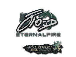Klistermærke (xfl0ud Antwerp 2022)