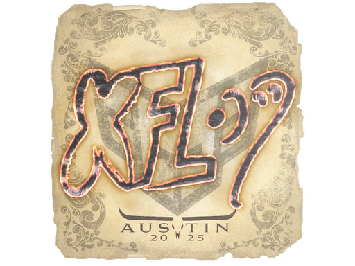 Klistermærke (xfl0ud Austin 2025)