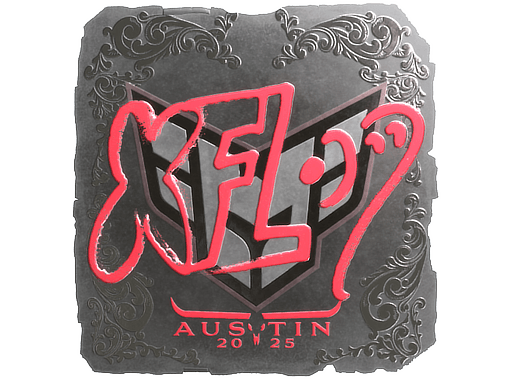 Klistermærke (xfl0ud folie Austin 2025)