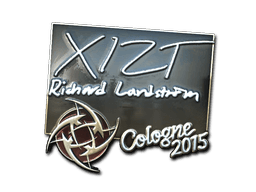 Klistermærke (Xizt folie Cologne 2015)