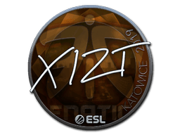 Klistermærke (Xizt folie Katowice 2019)