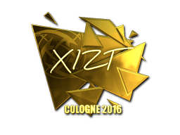 Samolepka (Xizt zlatá ESL Cologne 2016)