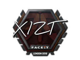 Klistermærke (Xizt London 2018)