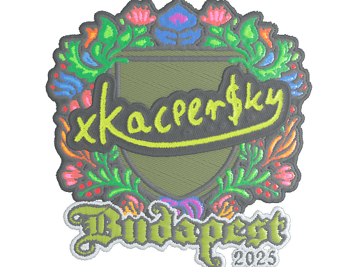 Adesivo (xKacpersky Ricamato Budapest 2025)