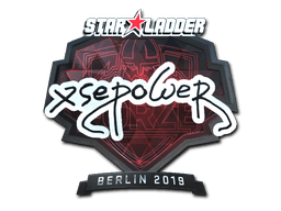 Klistermærke (xsepower folie Berlin 2019)