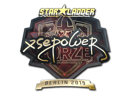 Samolepka (xsepower zlatá Berlin 2019)