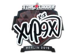 Klistermærke (Xyp9x folie Berlin 2019)