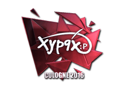 Klistermærke (Xyp9x folie Cologne 2016)