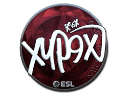 Klistermærke (Xyp9x folie Katowice 2019)