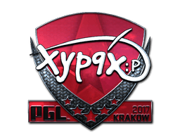 Klistermærke (Xyp9x folie Krakow 2017)