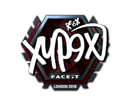 Klistermærke (Xyp9x folie London 2018)