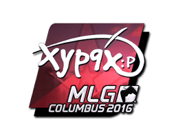 Klistermærke (Xyp9x folie MLG Columbus 2016)