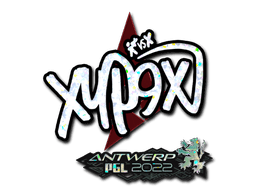 Klistermærke (Xyp9x glitter Antwerp 2022)