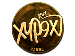 Samolepka (Xyp9x zlatá Katowice 2019)