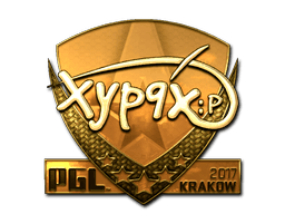 Samolepka (Xyp9x zlatá Krakow 2017)