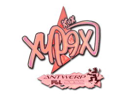 Klistermærke (Xyp9x holo Antwerp 2022)