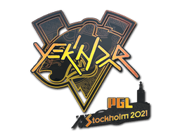 Klistermærke (YEKINDAR holo Stockholm 2021)