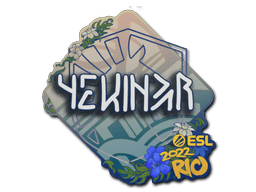 Klistermærke (YEKINDAR Rio 2022)