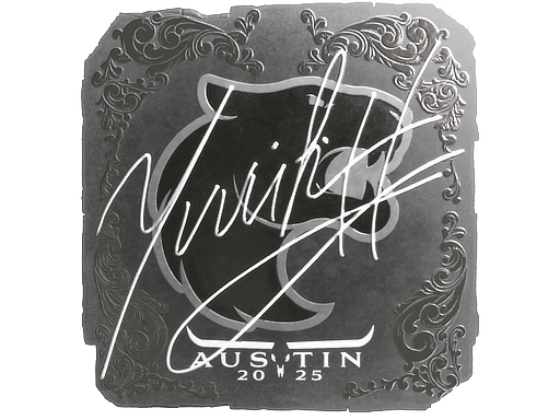 Klistermærke (yuurih folie Austin 2025)