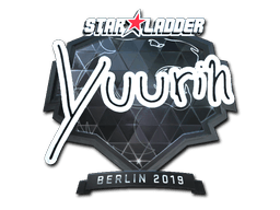 Klistermærke (yuurih folie Berlin 2019)