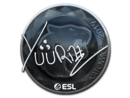 Klistermærke (yuurih folie Katowice 2019)