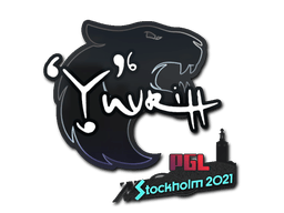 Samolepka (yuurih PGL Stockholm 2021)