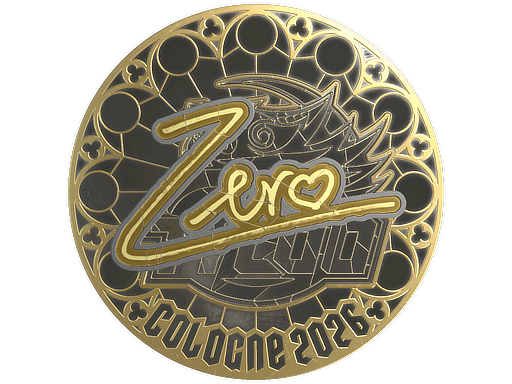 Samolepka (Zero zlatá IEM Cologne 2026)