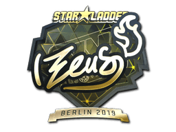 Adesivo (Zeus Oro Berlino 2019)