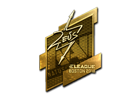 Adesivo (Zeus Oro Boston 2018)