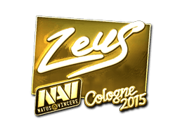 Adesivo (Zeus Oro Cologne 2015)