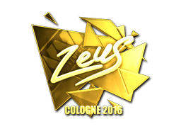 Adesivo (Zeus Oro Cologne 2016)