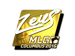 Adesivo (Zeus Oro MLG Columbus 2016)