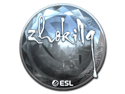 Klistermærke (zhokiNg folie Katowice 2019)