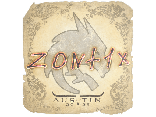 Samolepka (zont1x BLAST.tv Austin 2025)