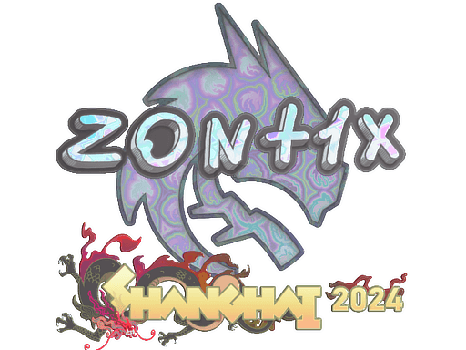 Klistermærke (zont1x holo Shanghai 2024)