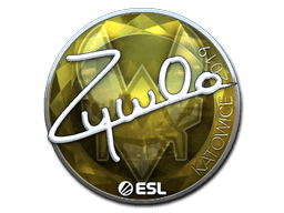 Klistermærke (ZywOo folie Katowice 2019)