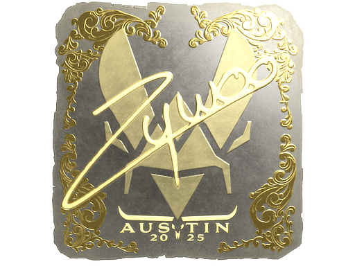 Adesivo (ZywOo Oro Austin 2025)