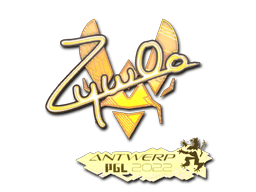 Klistermærke (ZywOo holo Antwerp 2022)