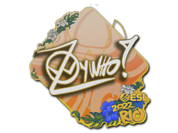 Adesivo (ZywOo Rio 2022)